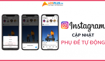 phụ đề tự động instagram