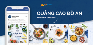 quảng cáo đồ ăn facebook