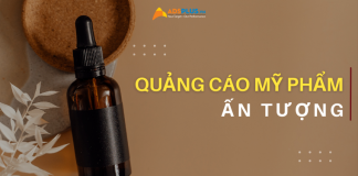 quảng cáo mỹ phẩm ấn tượng