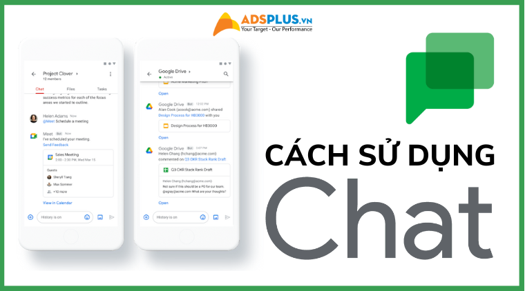 cách sử dụng google chat