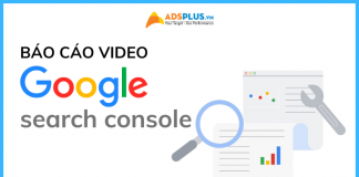 báo cáo video trên google search console