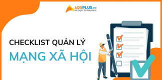 checklist mạng xã hội