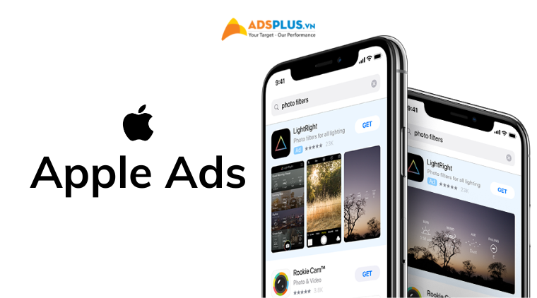quảng cáo apple ads