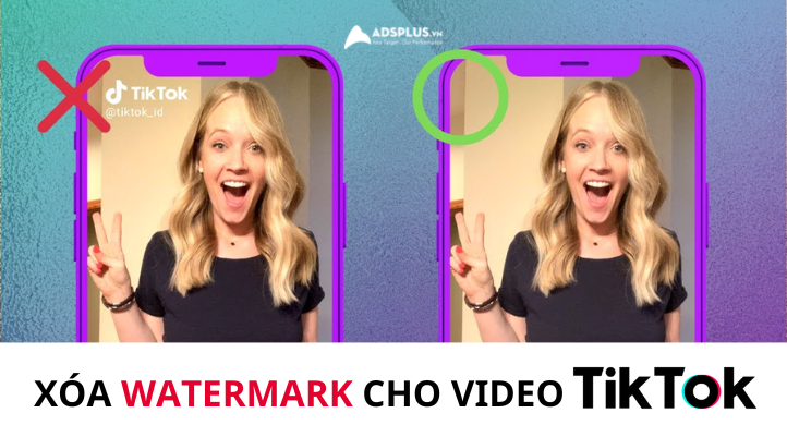 cách bỏ watermark tiktok