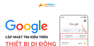 google tìm kiếm trên di động