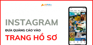 instagram quảng cáo hồ sơ