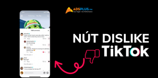 nút dislike tiktok