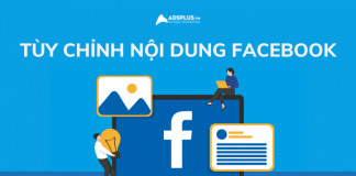 tùy chỉnh nội dung facebook