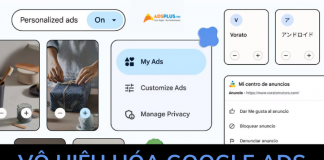 vô hiệu hóa google ads