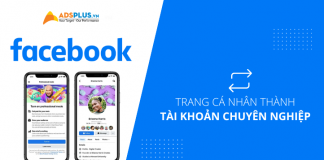 chế độ chuyên nghiệp facebook