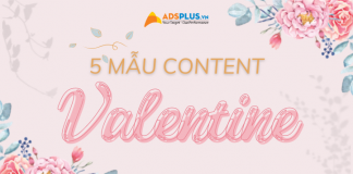 mẫu content cho valentine