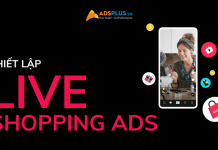 quảng cáo live shopping ads