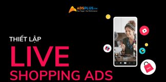 quảng cáo live shopping ads