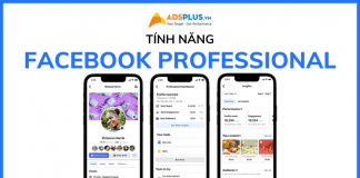 tính năng facebook professional