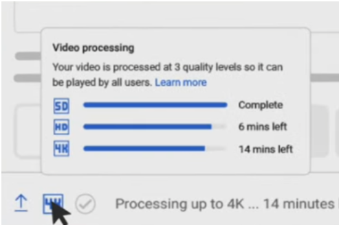 thời gian load video youtube