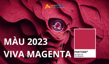 màu viva magenta 2023