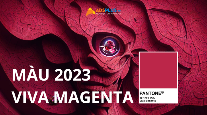 màu viva magenta 2023