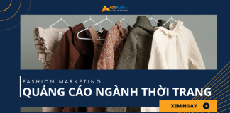 quảng cáo ngành thời trang