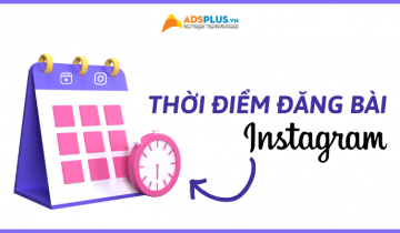 thời điểm đăng bài trên instagram