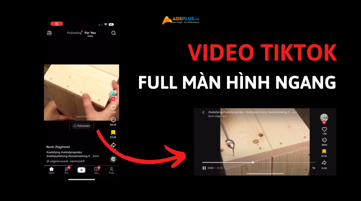 Vì sao nút Toàn màn hình mới được hiển thị trên ứng dụng TikTok?
