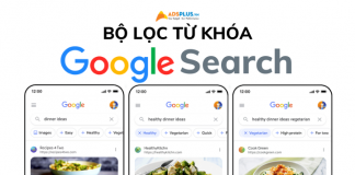 bộ lọc từ khóa google search