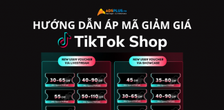 cách áp mã tiktok shop