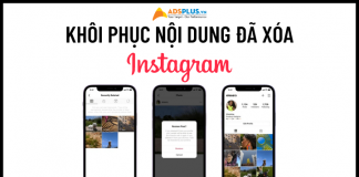 khôi phục nội dung đã xóa instagram