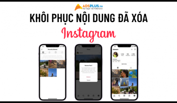 khôi phục nội dung đã xóa instagram