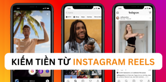 kiếm tiền với instagram reels