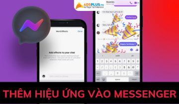 thêm hiệu ứng vào messenger