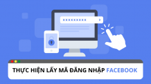 Cách lấy mã đăng nhập Facebook