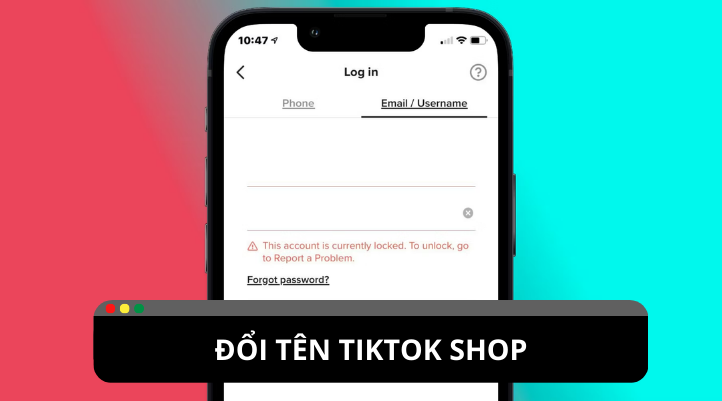 Các bước để có thể đổi tên TikTok Shop
