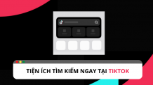 Cách thêm tiện ích tìm kiếm trên TikTok