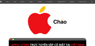 Ra mắt Apple Store trực tuyến tại thị trường Việt Nam