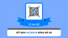 Làm thế nào để kết bạn Facebook bằng mã QR code ?