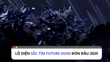 Lộ diện sắc màu xu hướng của năm 2025: màu Future Dusk