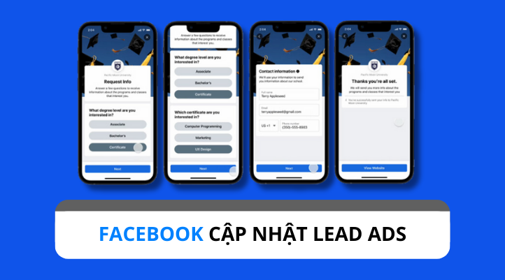 Meta cập nhật tính năng Lead Ads trên Facebook
