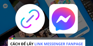 Hướng dẫn cách lấy link Messenger Fanpage