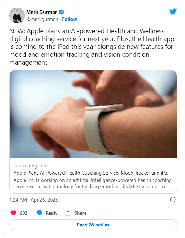 Apple chú trọng sức khỏe người dùng