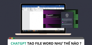 Làm thế nào để sử dụng ChatGPT tạo file word ?