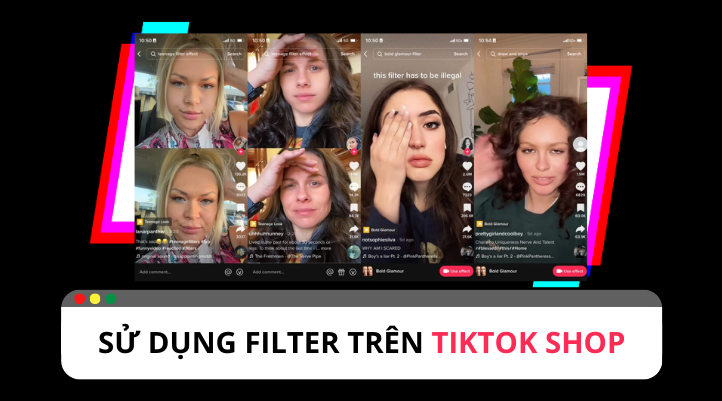 Làm thế nào để sử dụng filter trên TikTok Shop ?