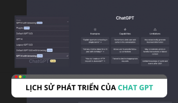 Lịch sử Chat GPT - Trí tuê nhân tạo mang tính đột phá