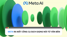 Meta ra mắt công cụ dịch giọng nói từ văn bản
