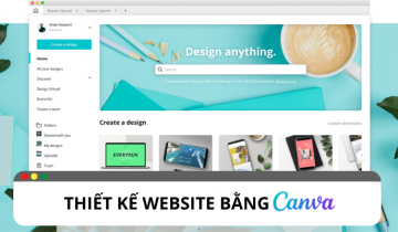 Hướng dẫn thiết kế website bằng Canva