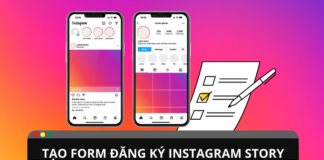 Form đăng ký Instagram Story: hướng dẫn cách sử dụng