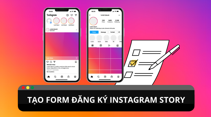 Form đăng ký Instagram Story: hướng dẫn cách sử dụng