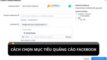 Cách chọn mục tiêu quảng cáo Facebook hiệu quả