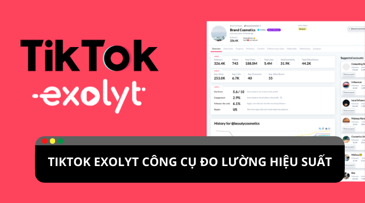 Exolyt TikTok: công cụ theo dõi hiệu suất
