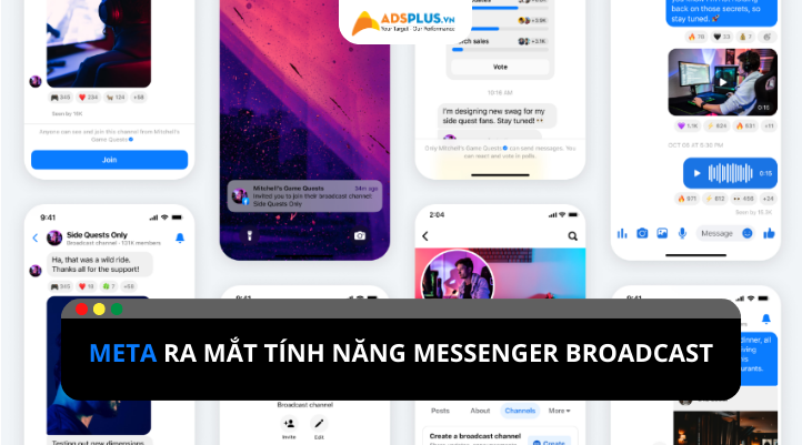 Meta mở rộng tính năng Messenger Broadcast