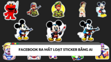 Facebook ra mắt loạt sticker bằng AI mới